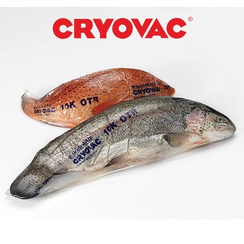 Fresh Fish Non-Barrier Cryovac Shrink Bags, HP2700 10K OTR, Case