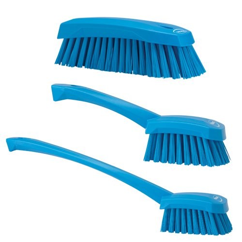 Vikan Blue 3-Piece Micro Cleaning Brush Set 53623