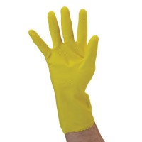 Ansell 17-Mil. Flock-Lined Latex Glove