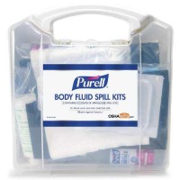 Body Fluid Spill Kit packaging.