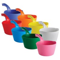 Vikan Colored Plastic Bowl Scoops 