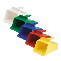 Colored Plastic Mega Scoops