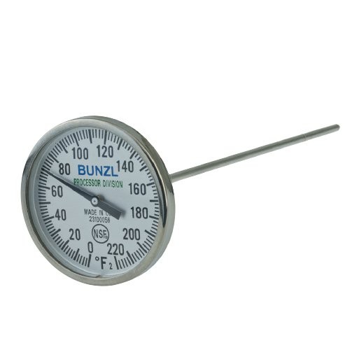 Dot Line 2 DLC Stainless Dial Thermometer DL-0184 B&H Photo