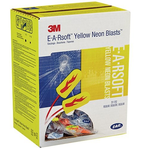 3M E-A-Rsoft® Yellow Neons™ Division Processor Bunzl - NRR33 | Supplies Koch Blasts™
