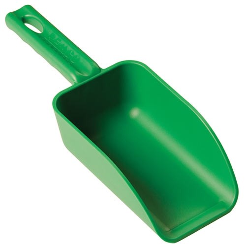 Remco Colored Plastic Scoop - 82 oz, Green
