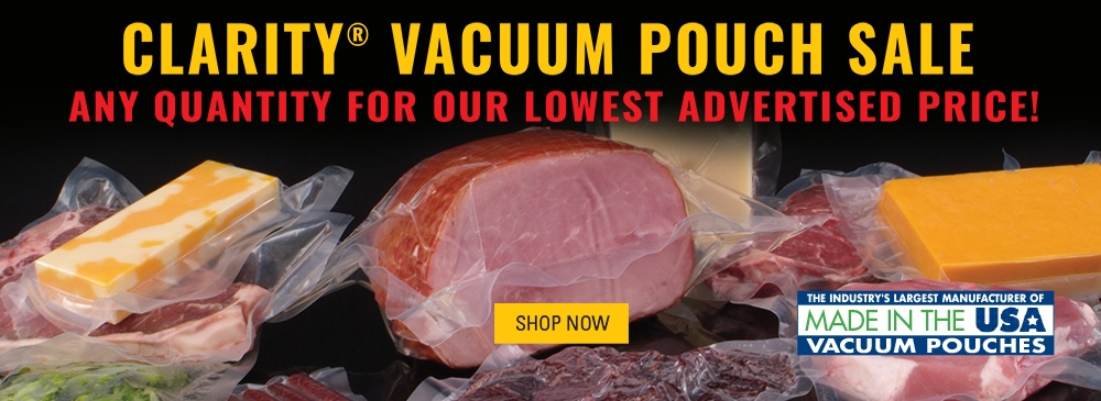Clarity Vacuum Pouches On Sale